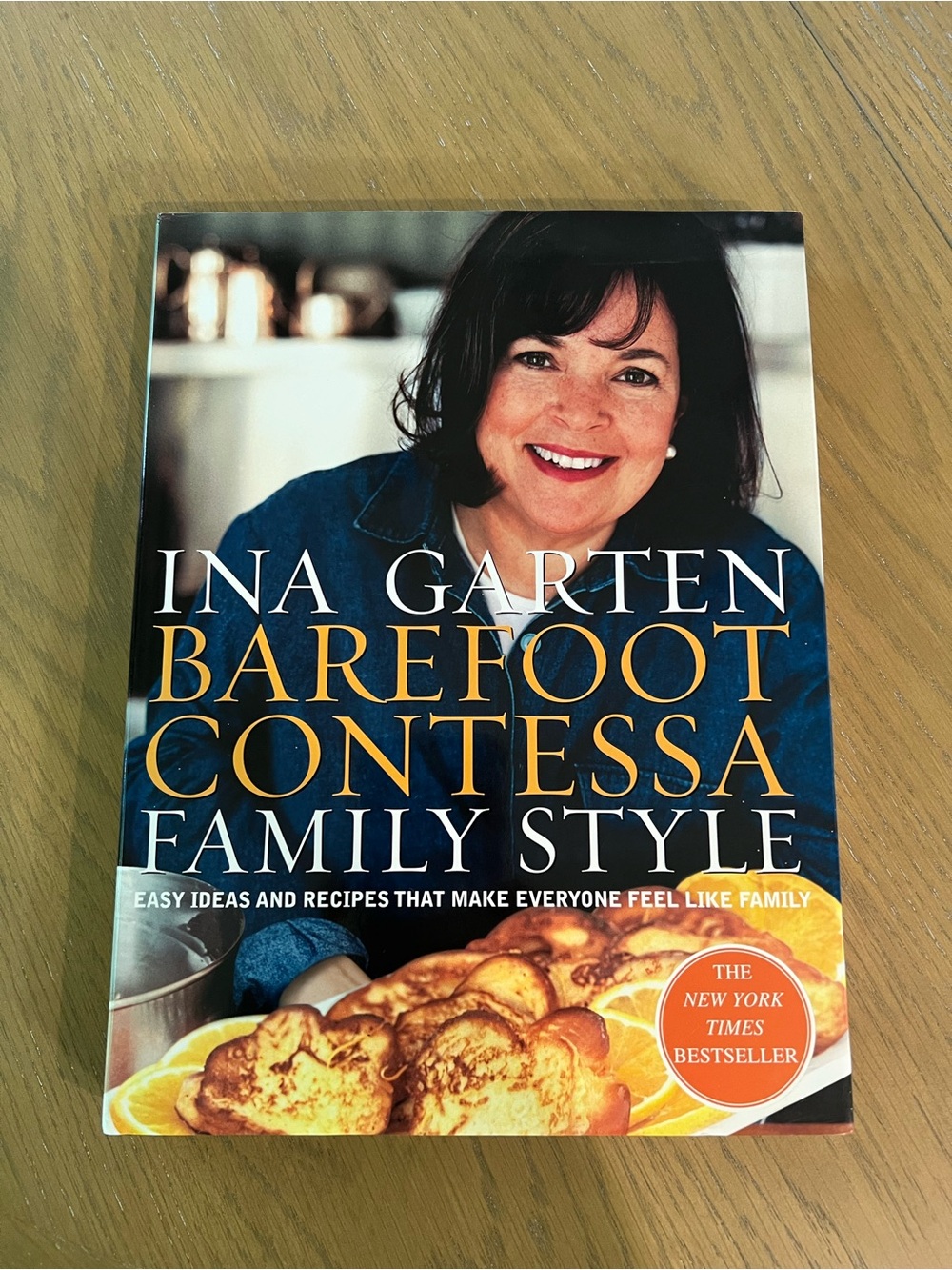 Barefoot Contessa Family Style Cookbook - Blue Cover